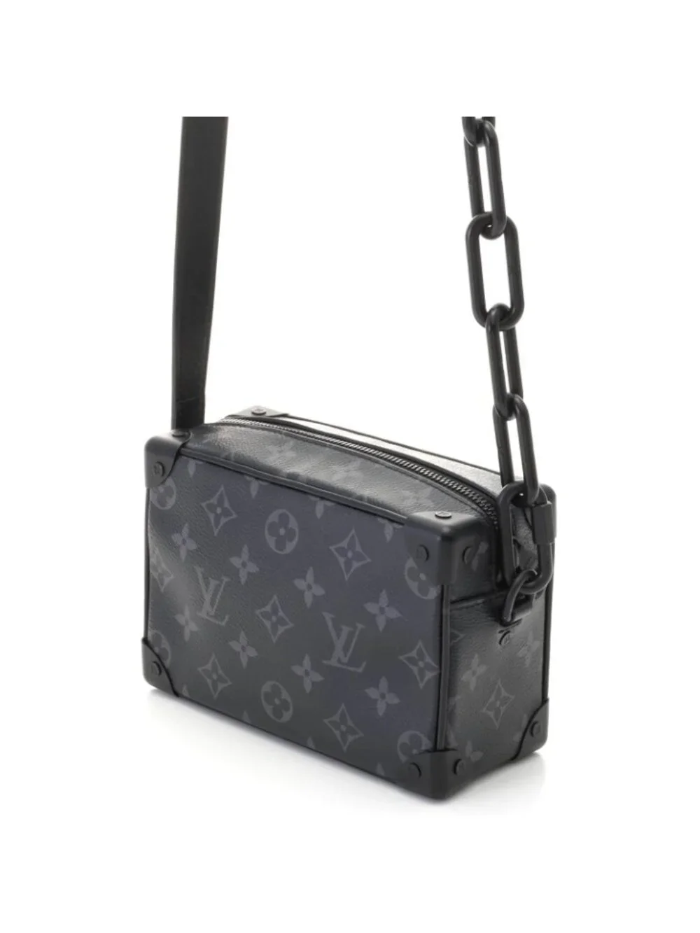 Louis Vuitton Mini Soft Trunk Monogram Eclipse Black